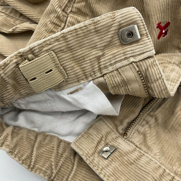 Gymboree Junior Aviator Shirt Corduroy Pants & Sweater Vest Set Toddler Boys 3T - Picture 7 of 12